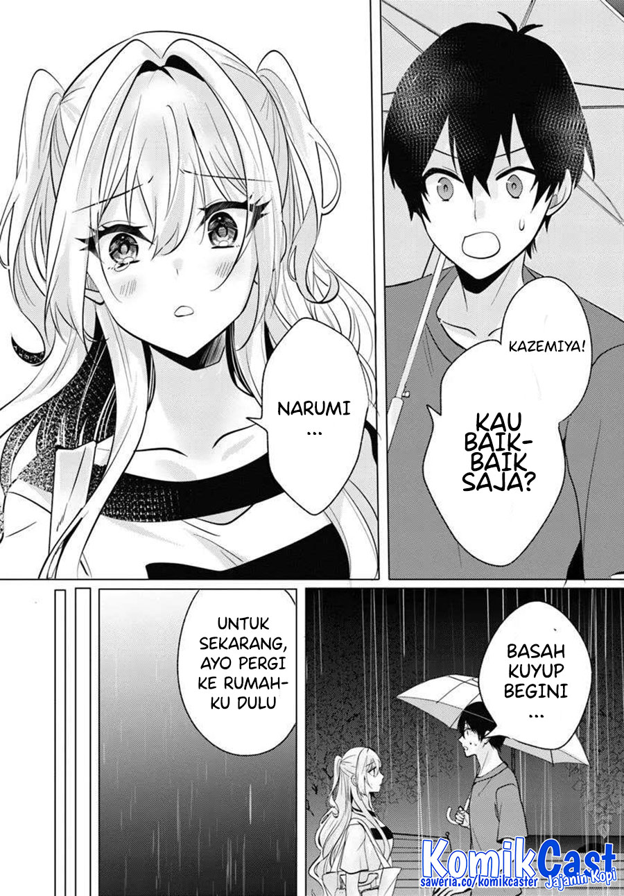 Houkago, Famiresu de, Kurasu no Ano Ko to Chapter 07.1 Gambar 8