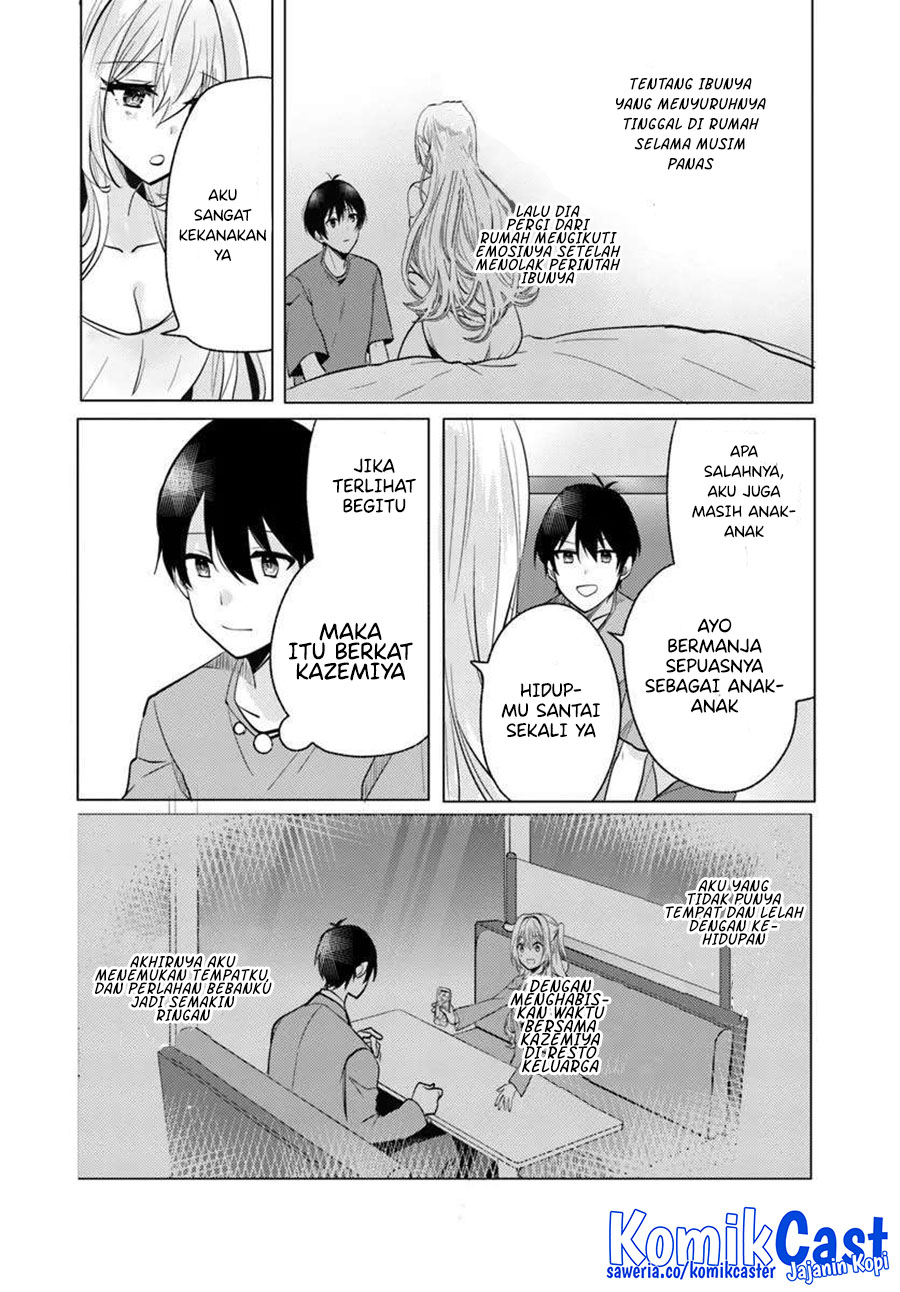 Houkago, Famiresu de, Kurasu no Ano Ko to Chapter 07.2 Gambar 3