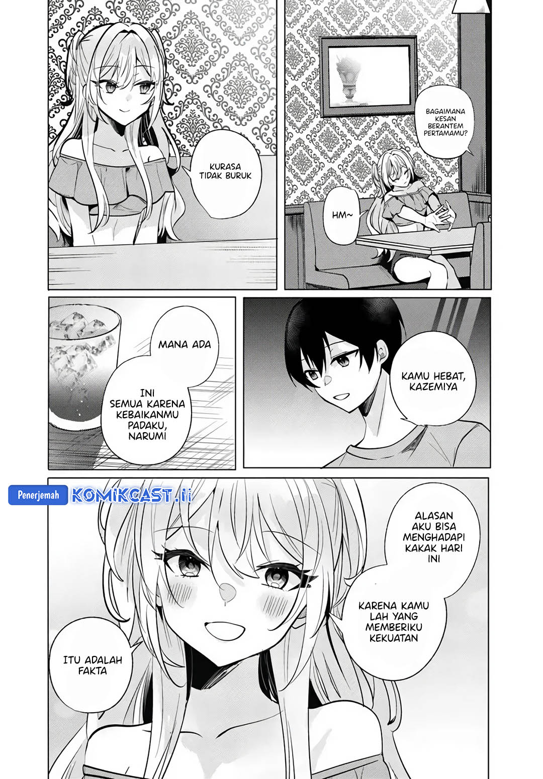 Houkago, Famiresu de, Kurasu no Ano Ko to Chapter 10 Gambar 29