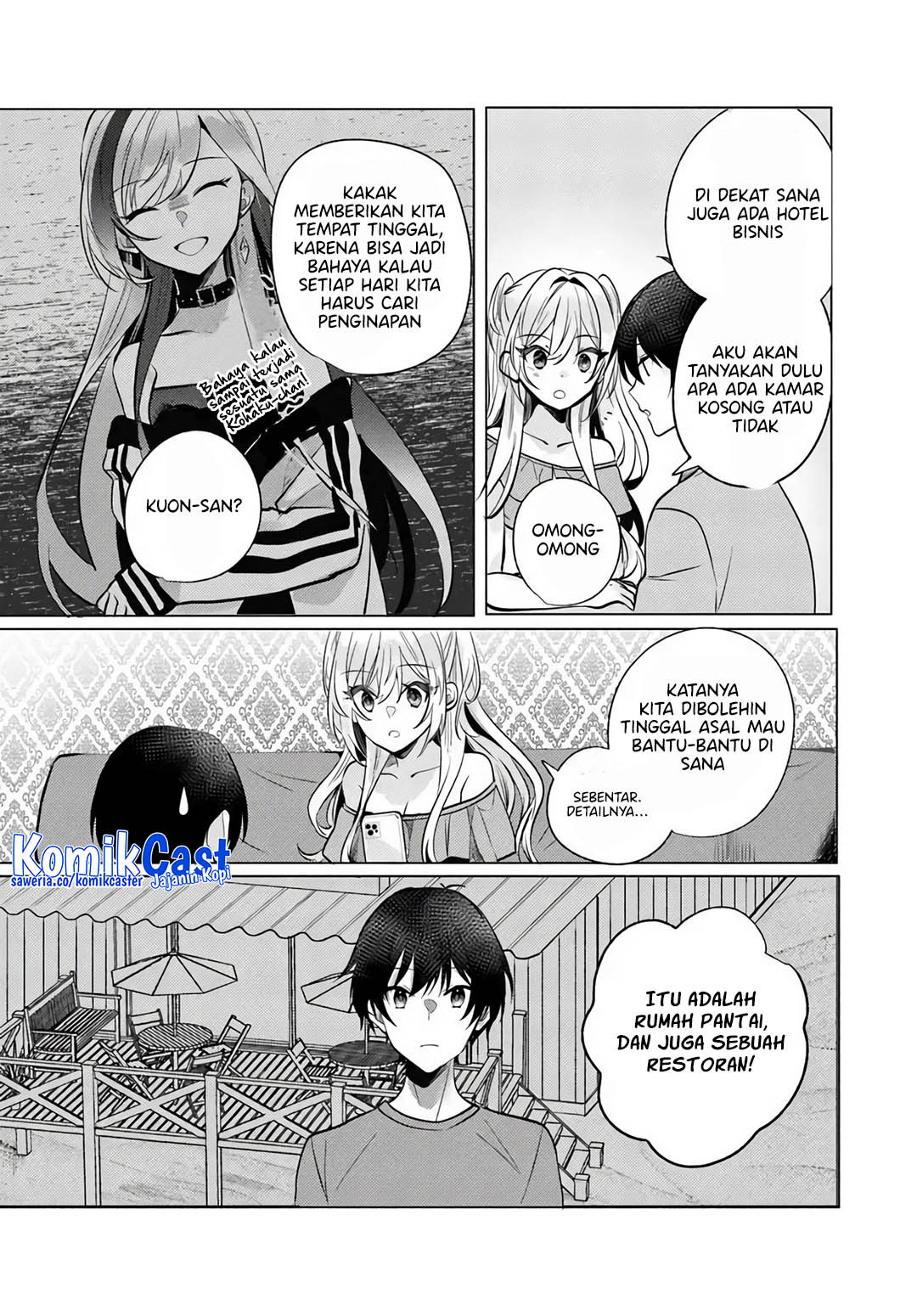 Houkago, Famiresu de, Kurasu no Ano Ko to Chapter 10 Gambar 34