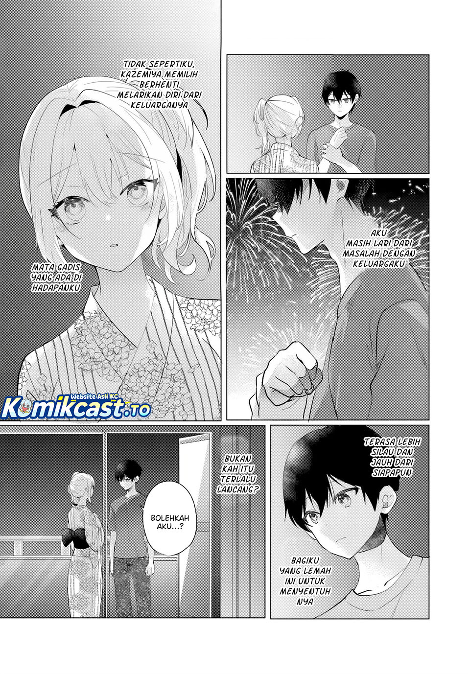 Houkago, Famiresu de, Kurasu no Ano Ko to Chapter 13 END Gambar 14
