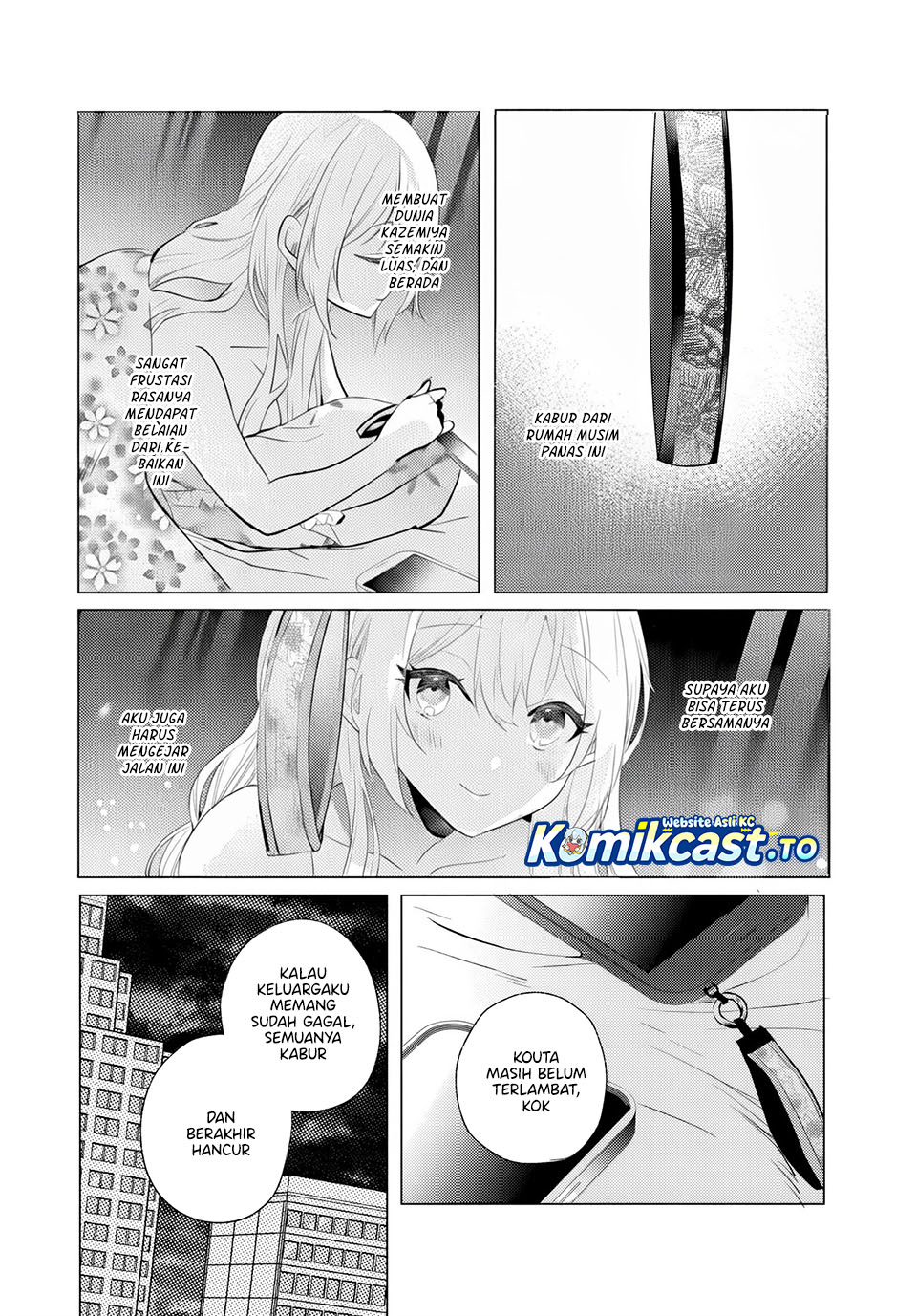 Houkago, Famiresu de, Kurasu no Ano Ko to Chapter 13 END Gambar 19