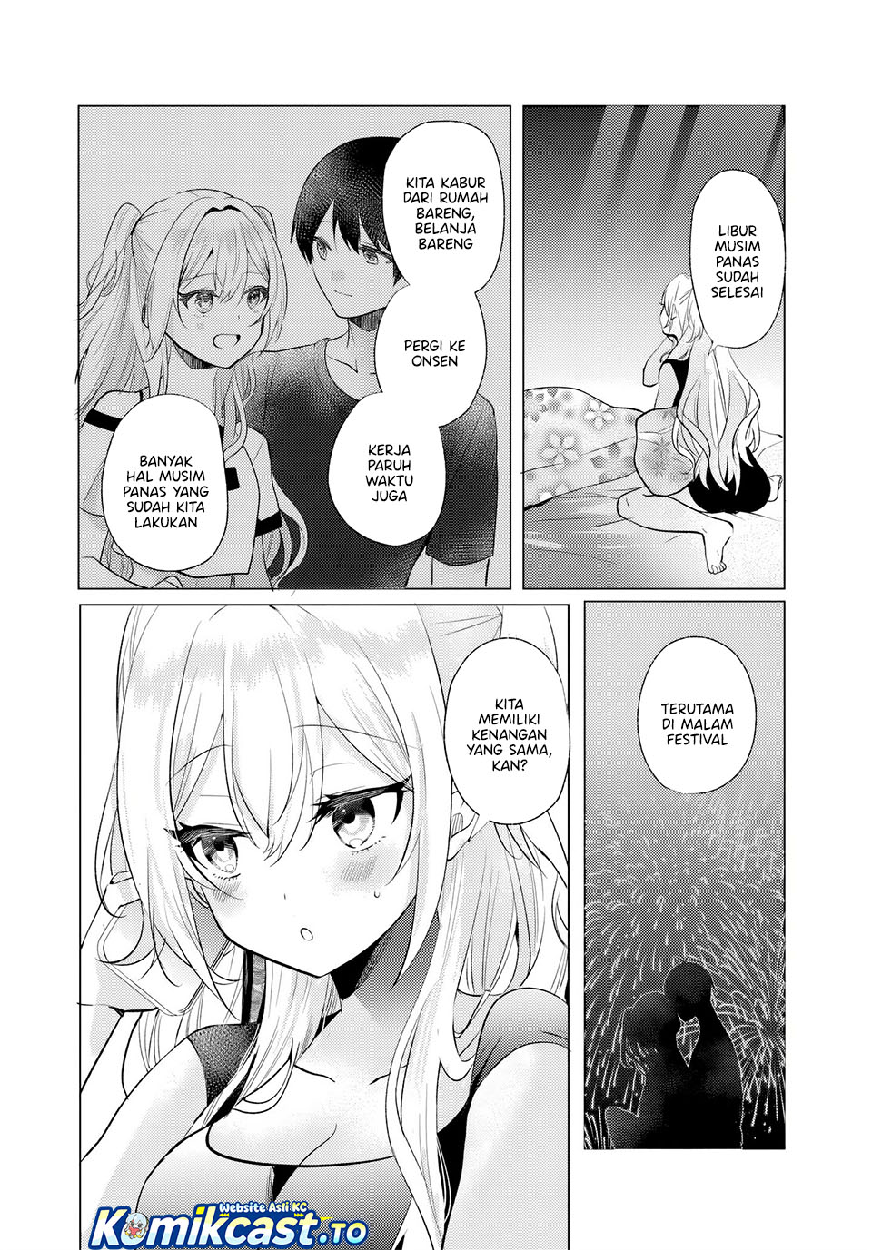 Houkago, Famiresu de, Kurasu no Ano Ko to Chapter 13 END Gambar 27