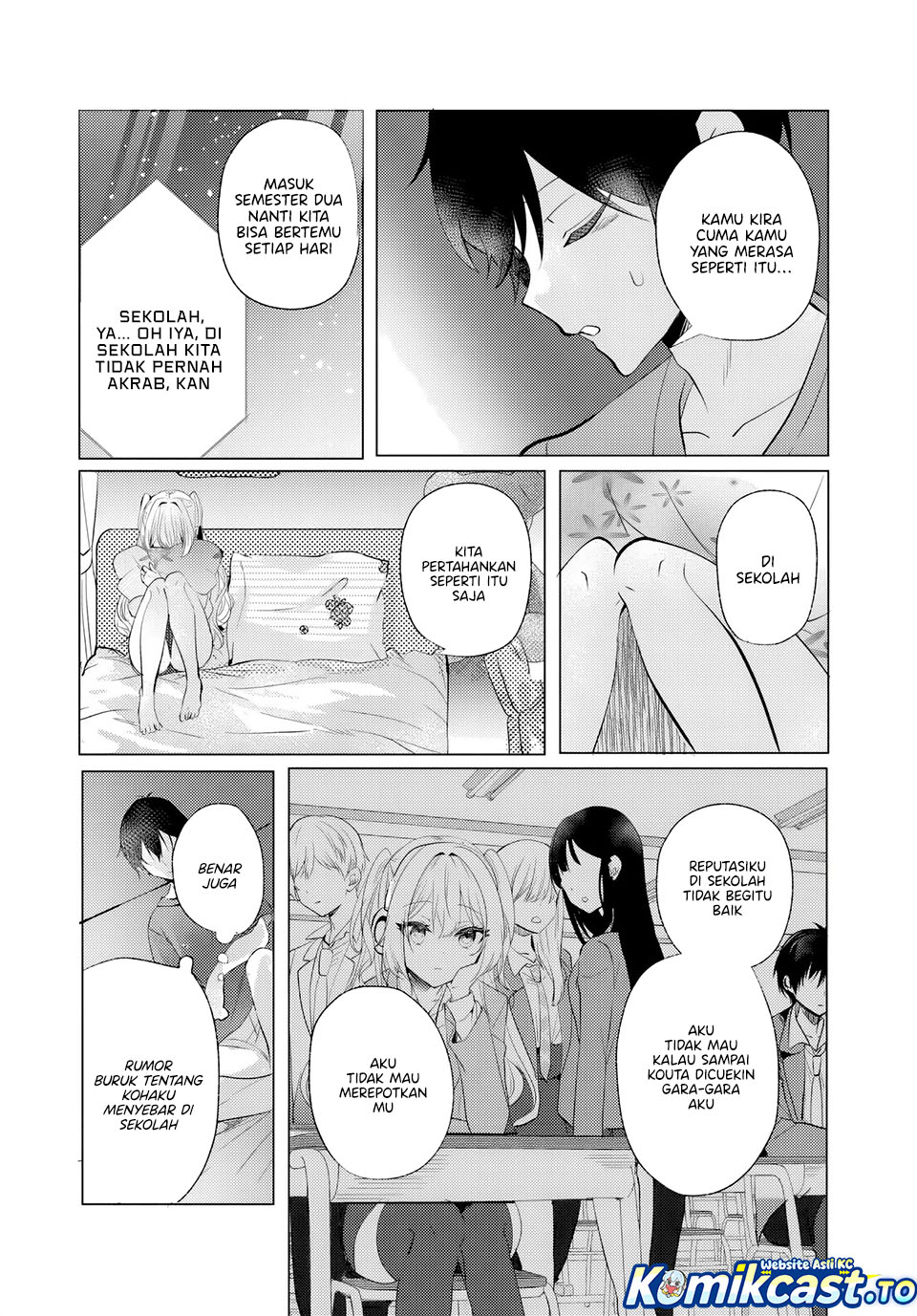 Houkago, Famiresu de, Kurasu no Ano Ko to Chapter 13 END Gambar 29