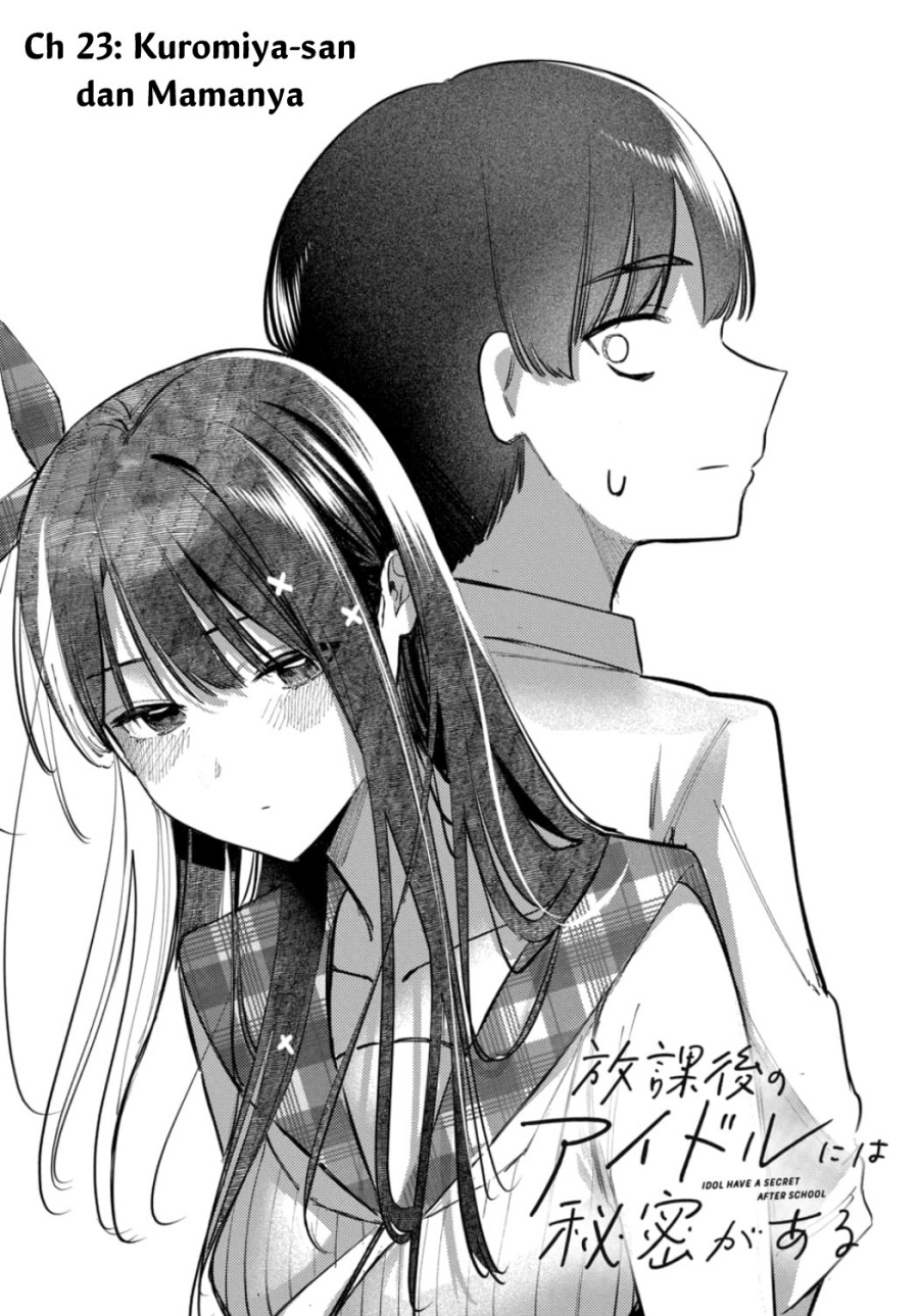 Houkago no Idol ni wa Himitsu ga aru Chapter 23 Gambar 2