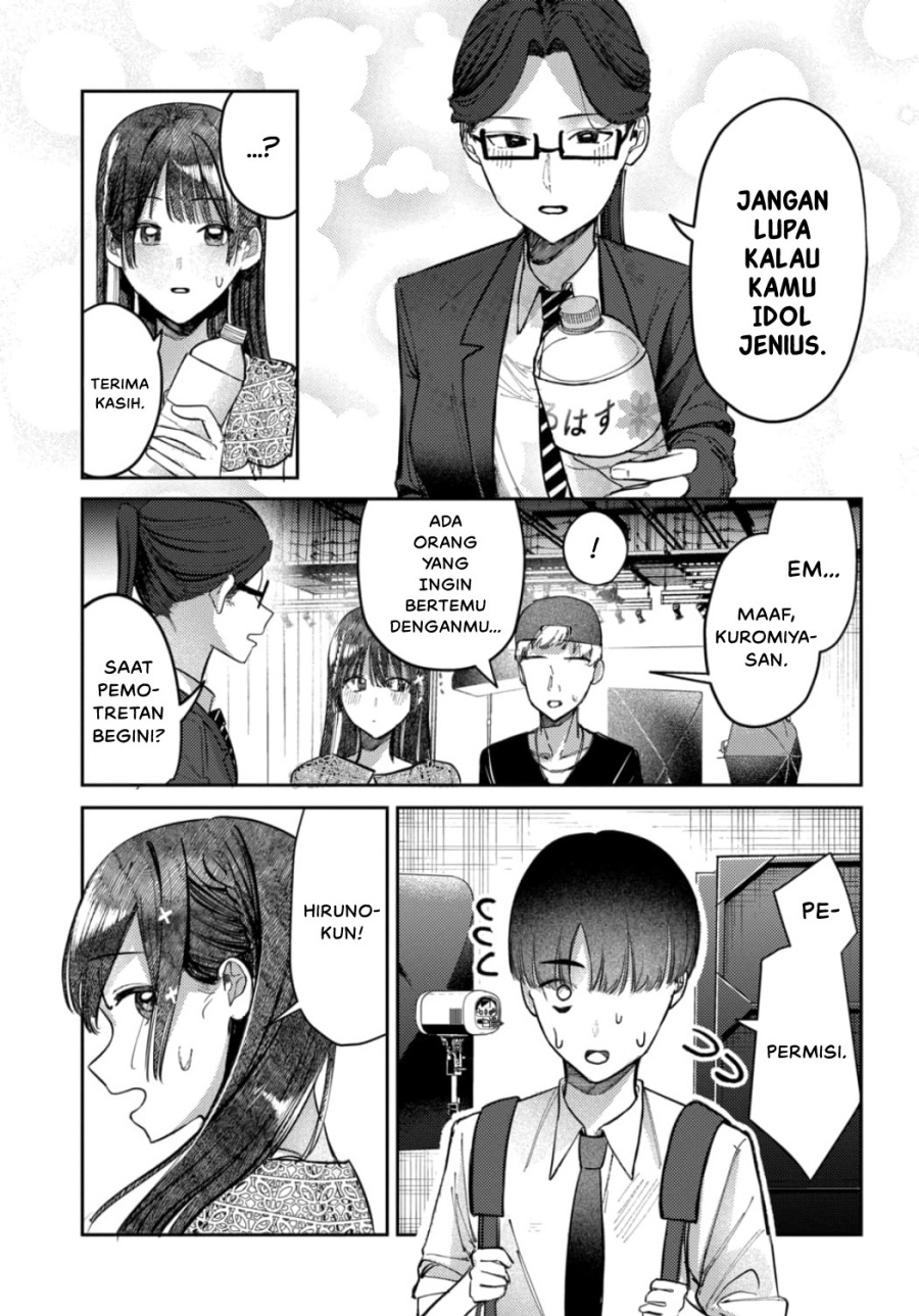 Houkago no Idol ni wa Himitsu ga aru Chapter 24 Gambar 10