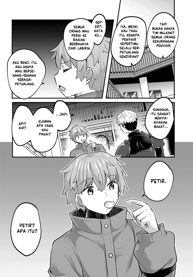 Houkago no Meikyuu Boukensha: Nippon to Isekai wo Ikiki Dekiru You ni Natta Boku wa Level Up ni Isoshimi Masu Chapter 02 Gambar 13