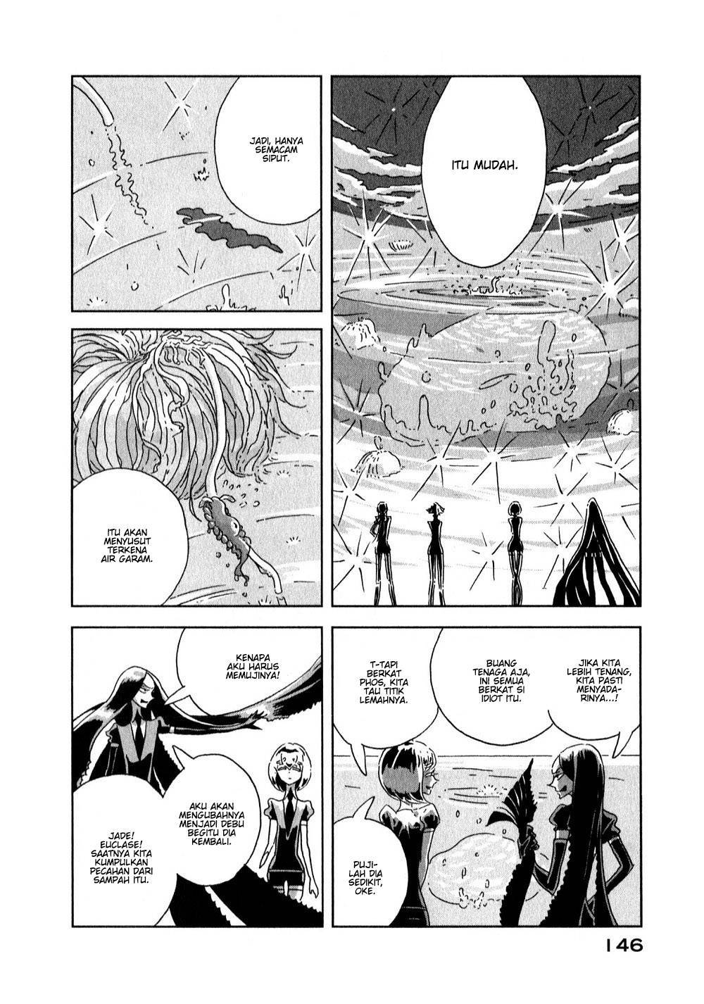 Houseki no Kuni Chapter 05 Gambar 9