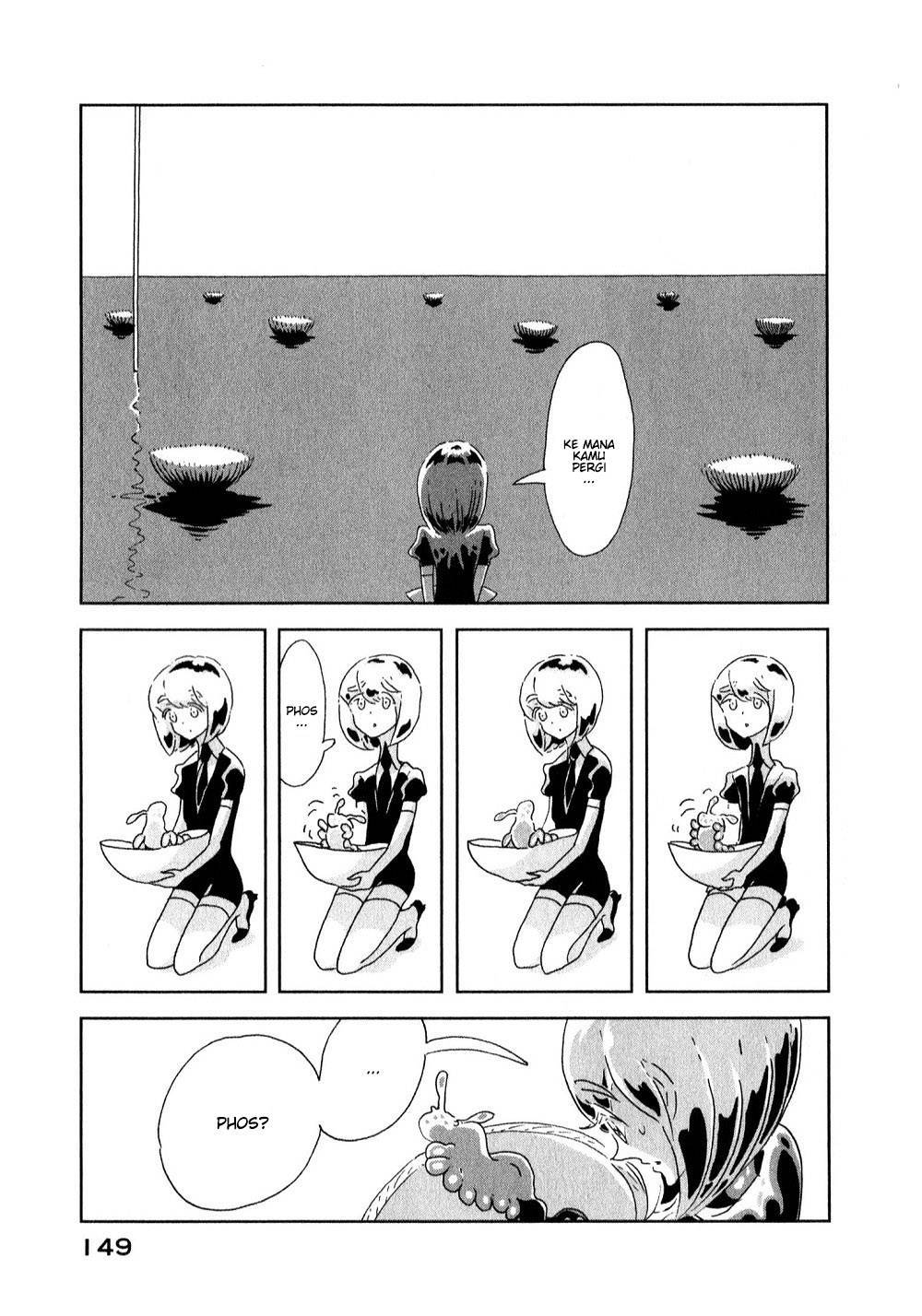 Houseki no Kuni Chapter 05 Gambar 12