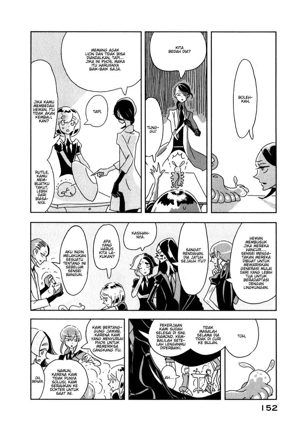 Houseki no Kuni Chapter 05 Gambar 15