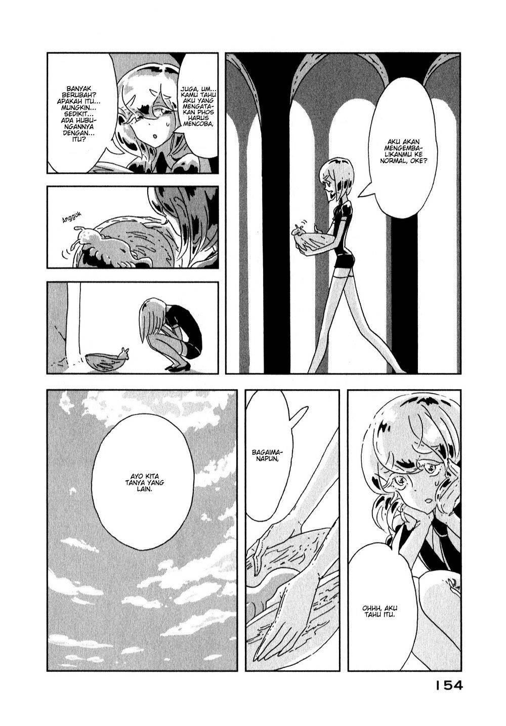 Houseki no Kuni Chapter 05 Gambar 17