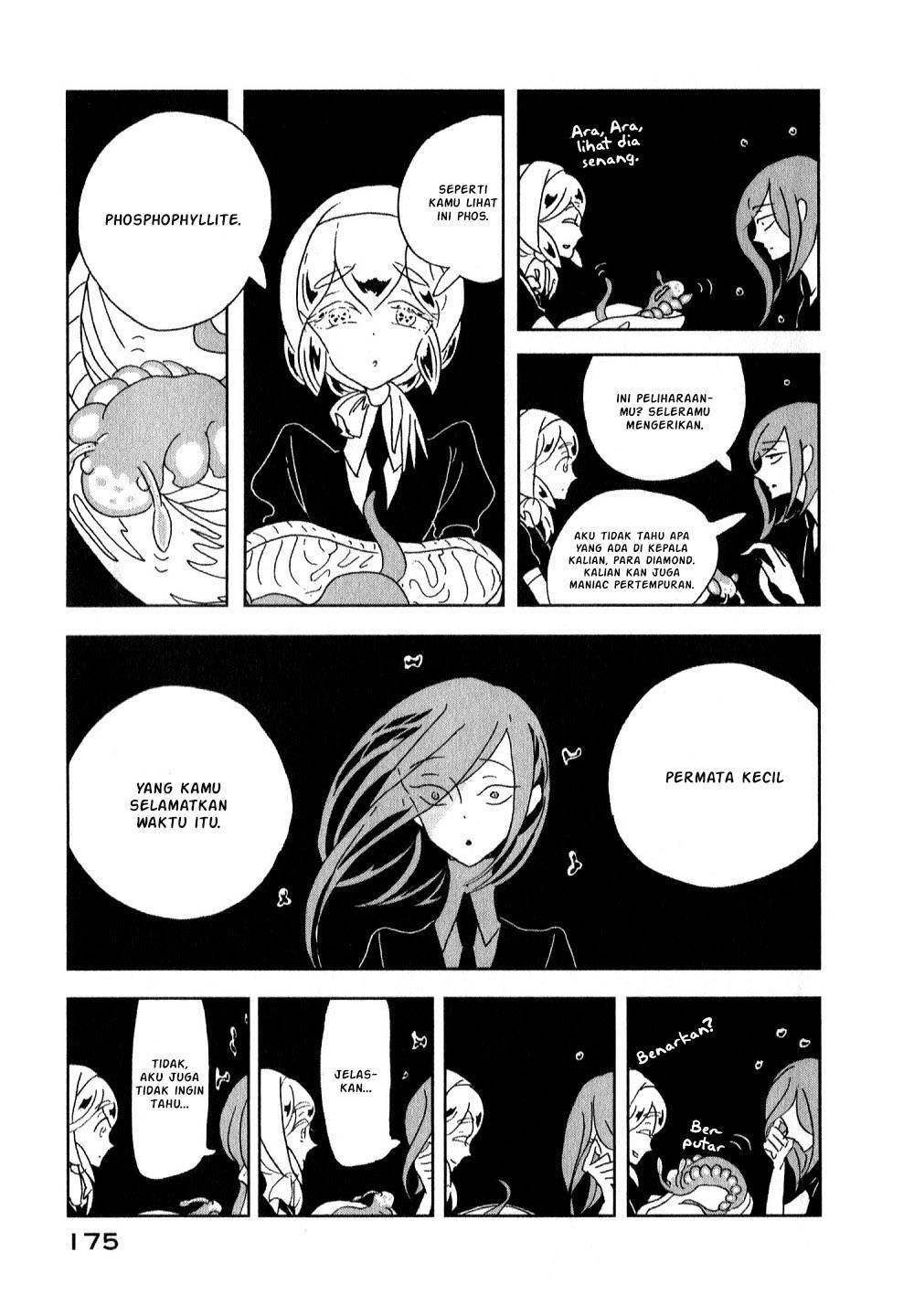 Houseki no Kuni Chapter 06 Gambar 12