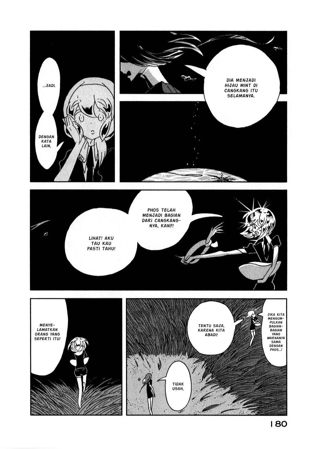 Houseki no Kuni Chapter 06 Gambar 17