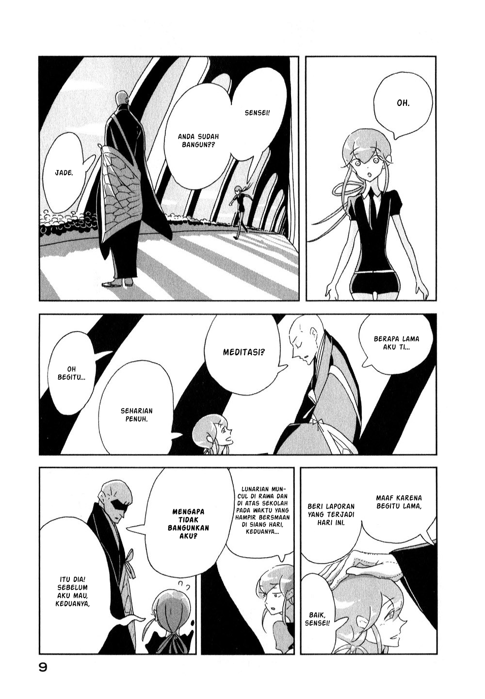 Houseki no Kuni Chapter 07 Gambar 10
