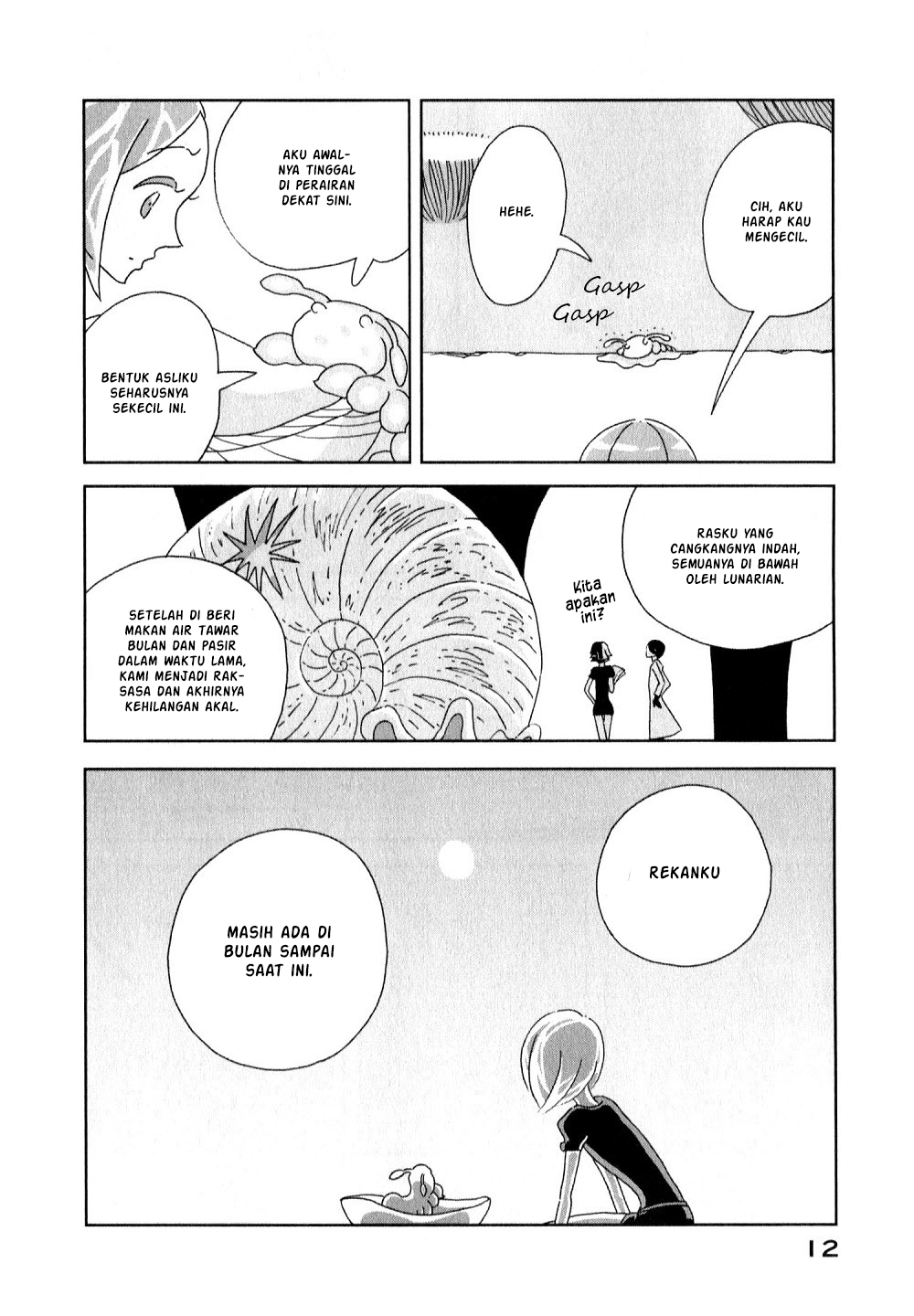 Houseki no Kuni Chapter 07 Gambar 13