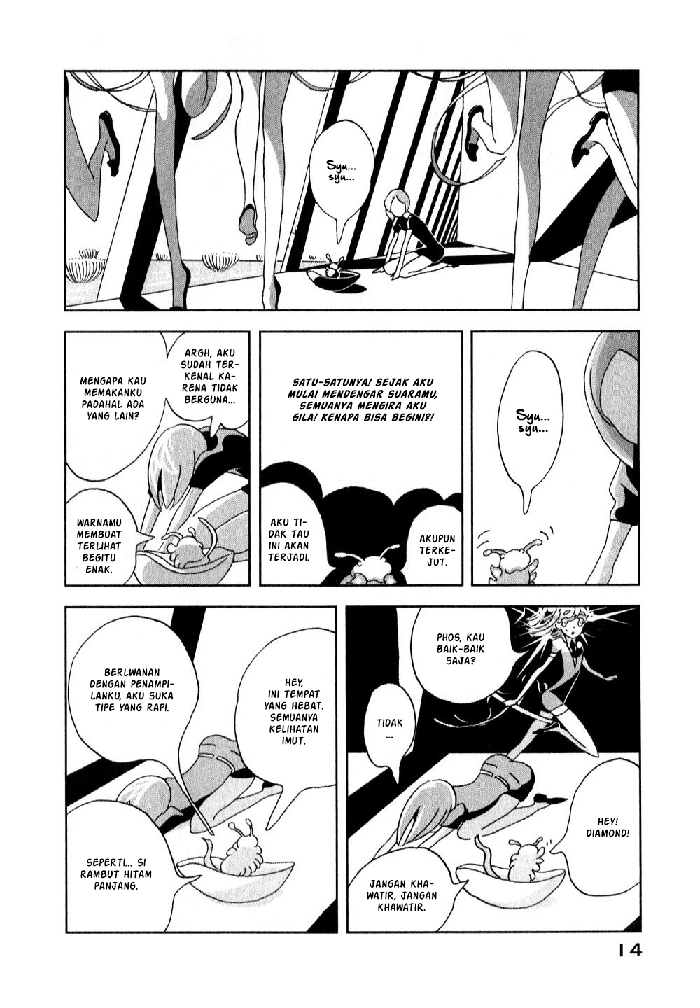 Houseki no Kuni Chapter 07 Gambar 15