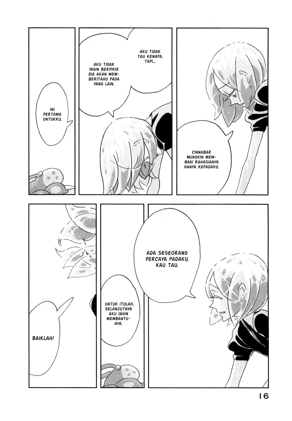 Houseki no Kuni Chapter 07 Gambar 17