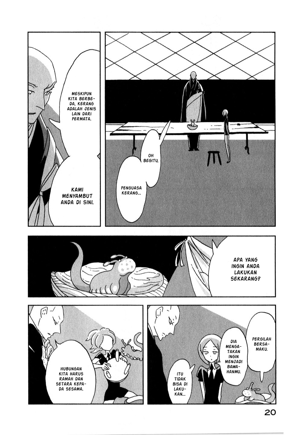 Houseki no Kuni Chapter 07 Gambar 21
