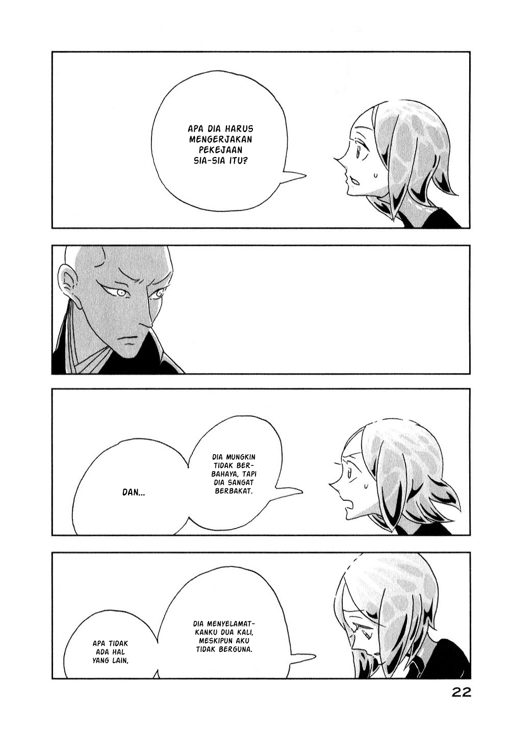 Houseki no Kuni Chapter 07 Gambar 23