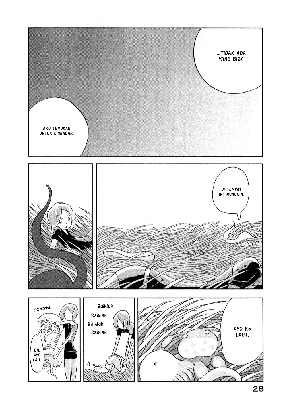 Houseki no Kuni Chapter 07 Gambar 29