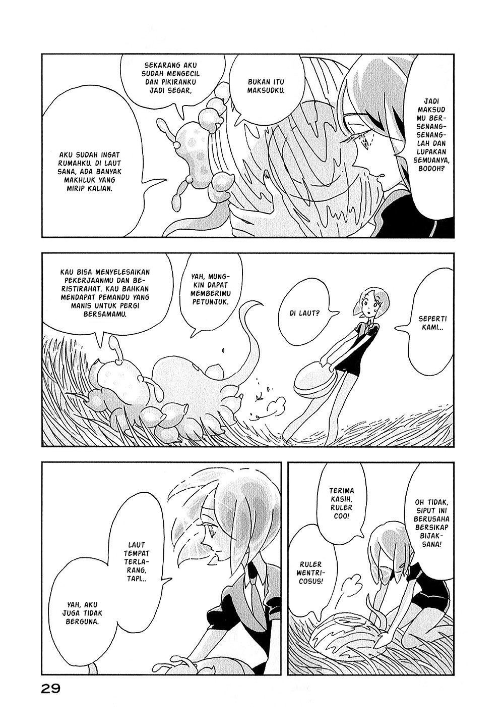 Houseki no Kuni Chapter 07 Gambar 30