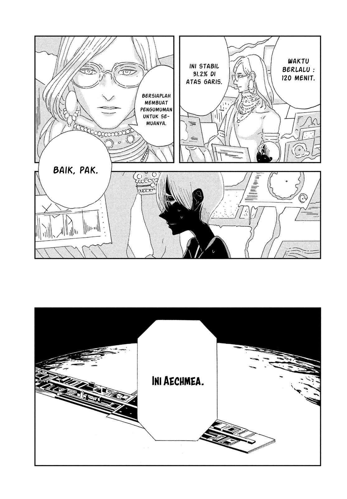 Houseki no Kuni Chapter 08 Gambar 9