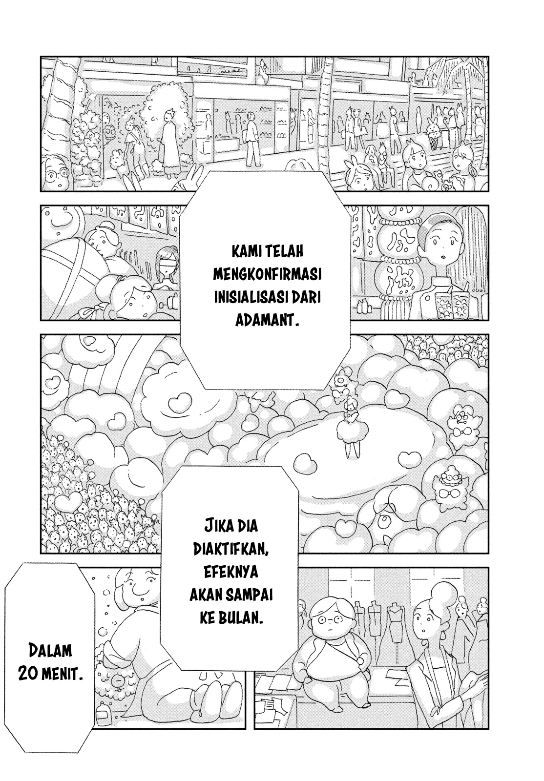 Houseki no Kuni Chapter 08 Gambar 10
