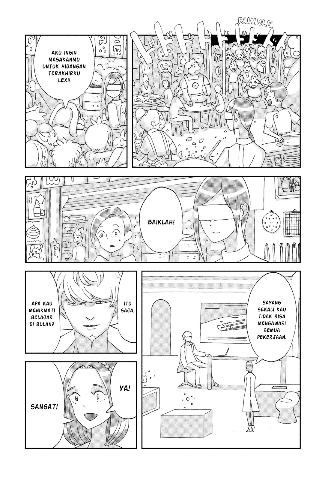 Houseki no Kuni Chapter 08 Gambar 14