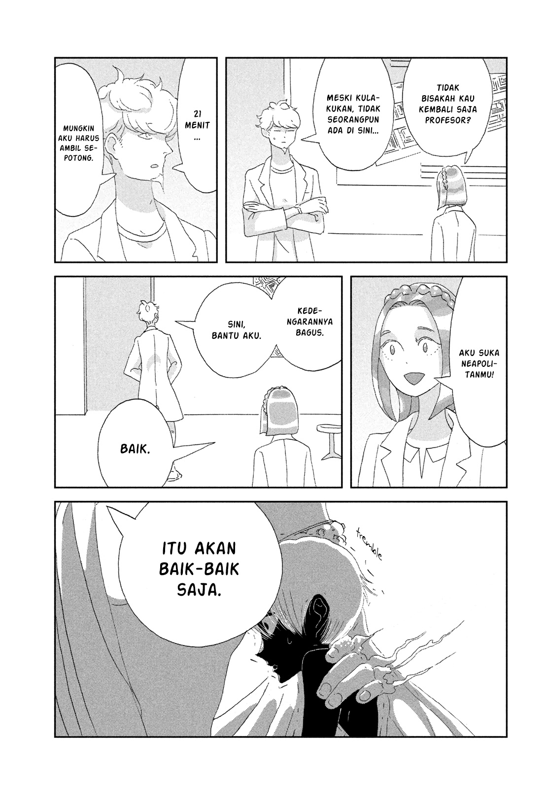 Houseki no Kuni Chapter 08 Gambar 15