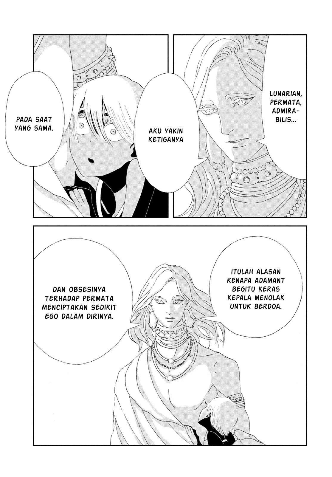 Houseki no Kuni Chapter 08 Gambar 19