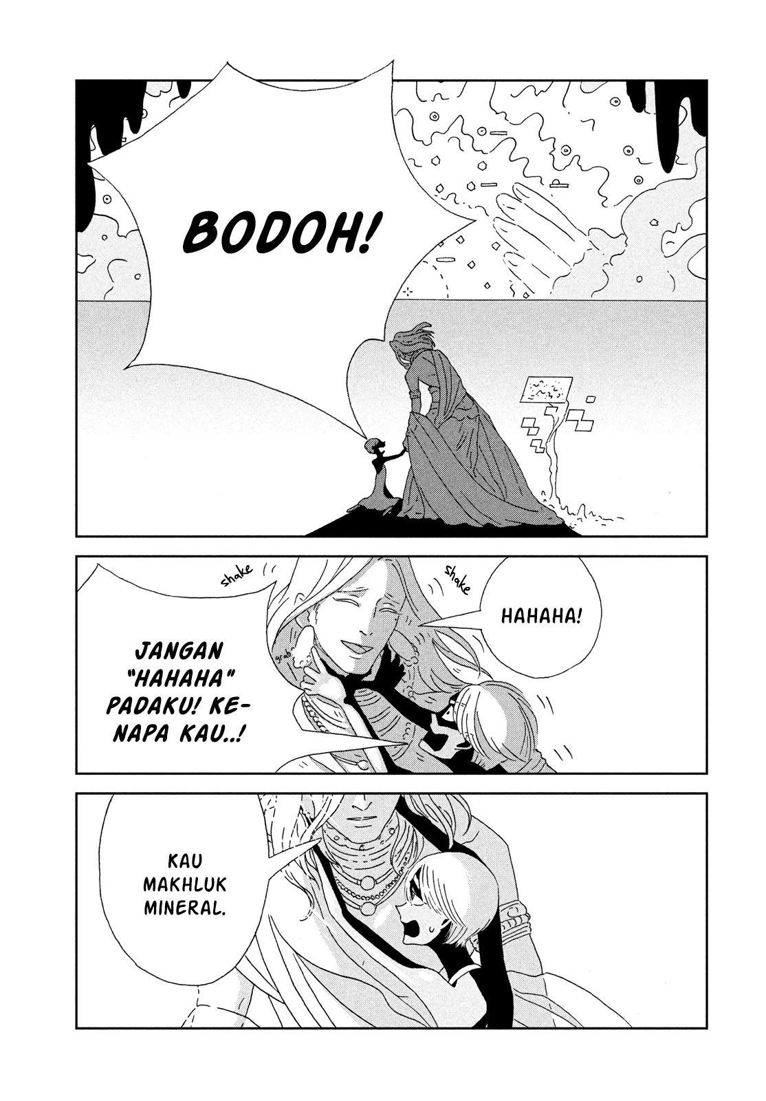 Houseki no Kuni Chapter 08 Gambar 21