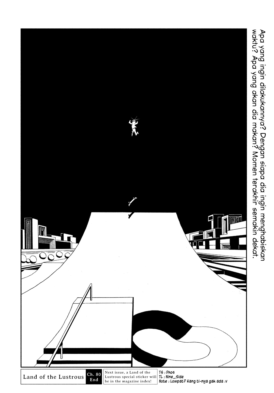 Houseki no Kuni Chapter 08 Gambar 24