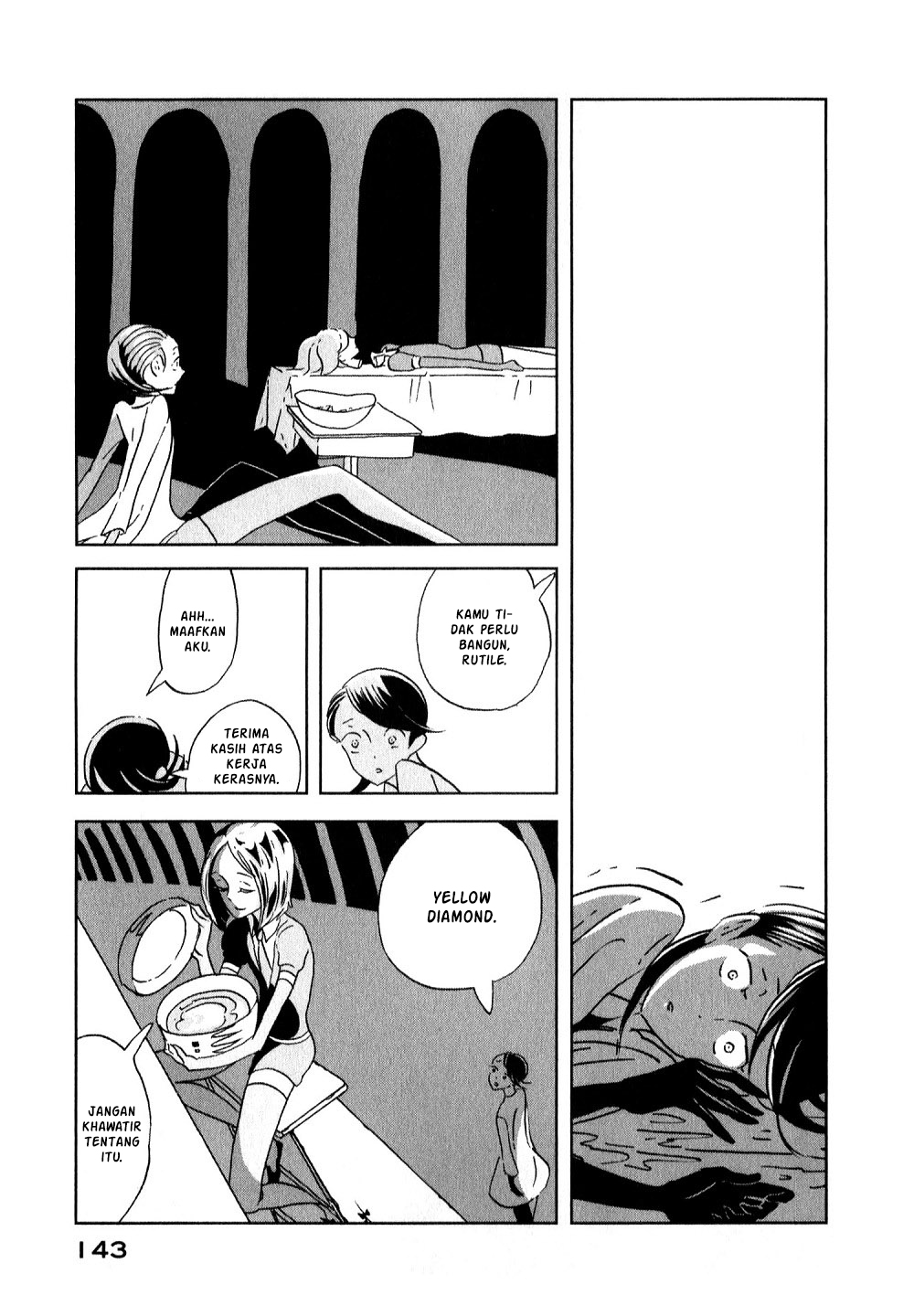 Houseki no Kuni Chapter 12 Gambar 5