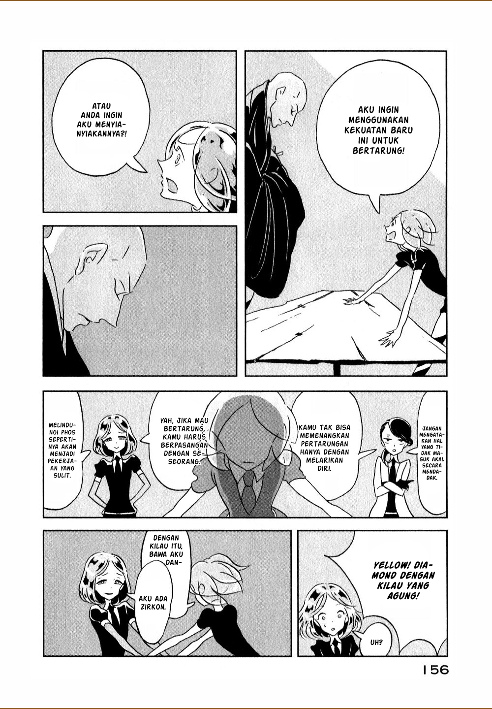 Houseki no Kuni Chapter 12 Gambar 18