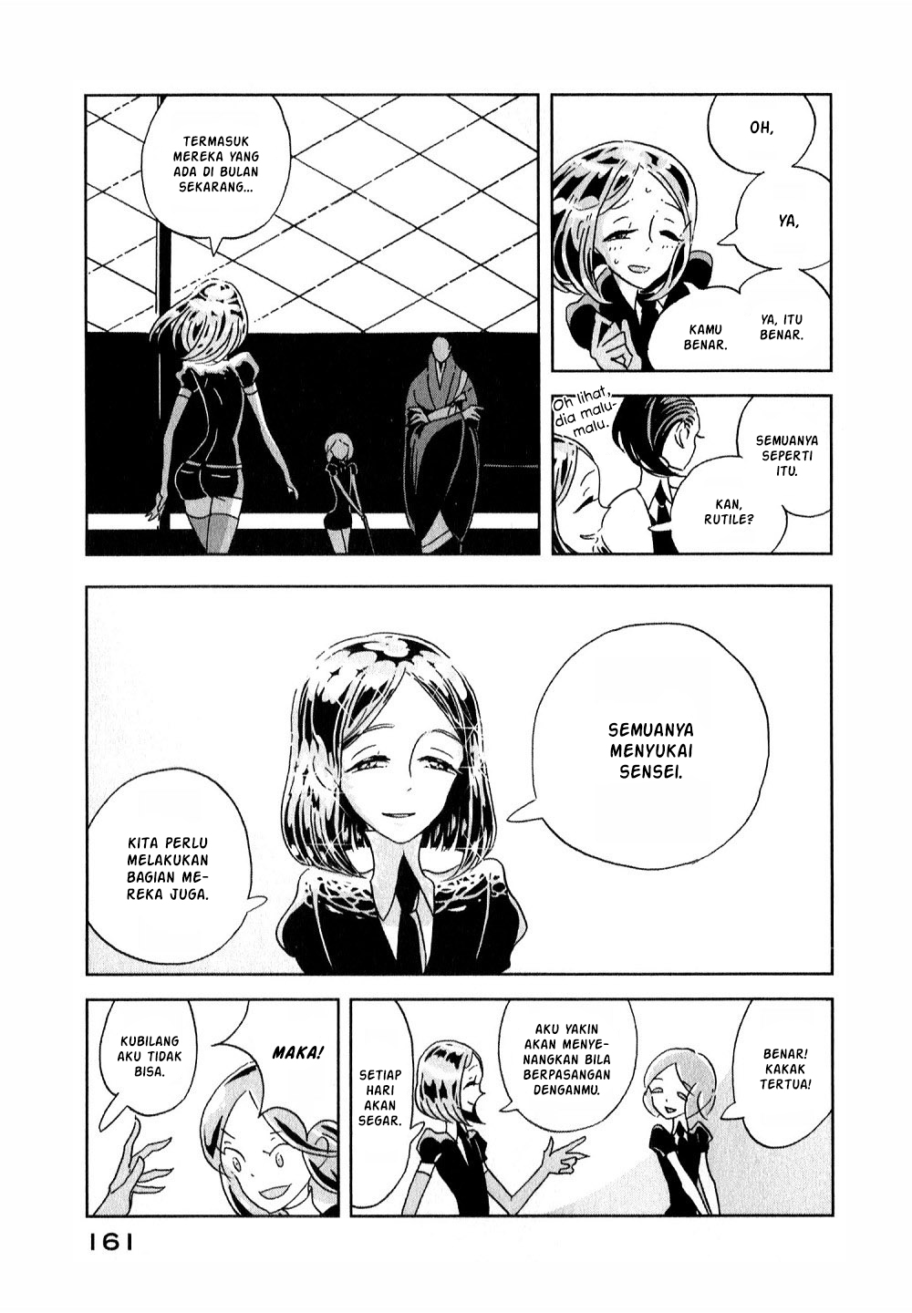 Houseki no Kuni Chapter 12 Gambar 23