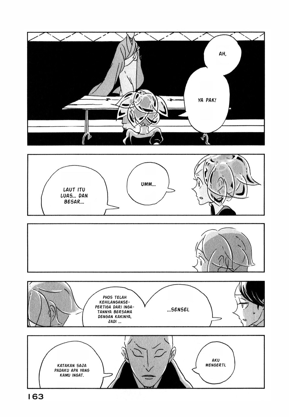 Houseki no Kuni Chapter 12 Gambar 25