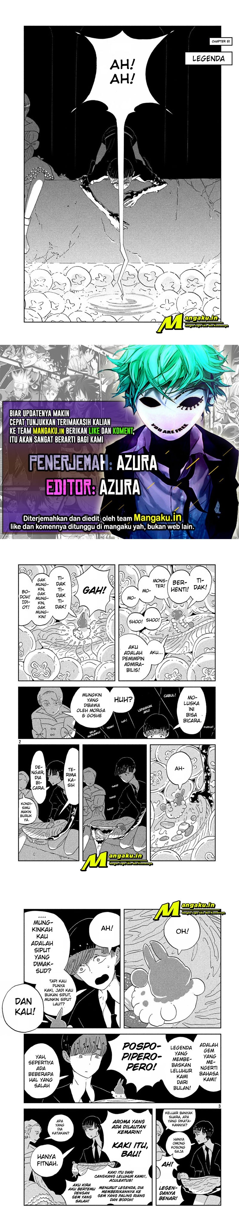 Houseki no Kuni Chapter 51 Gambar 1