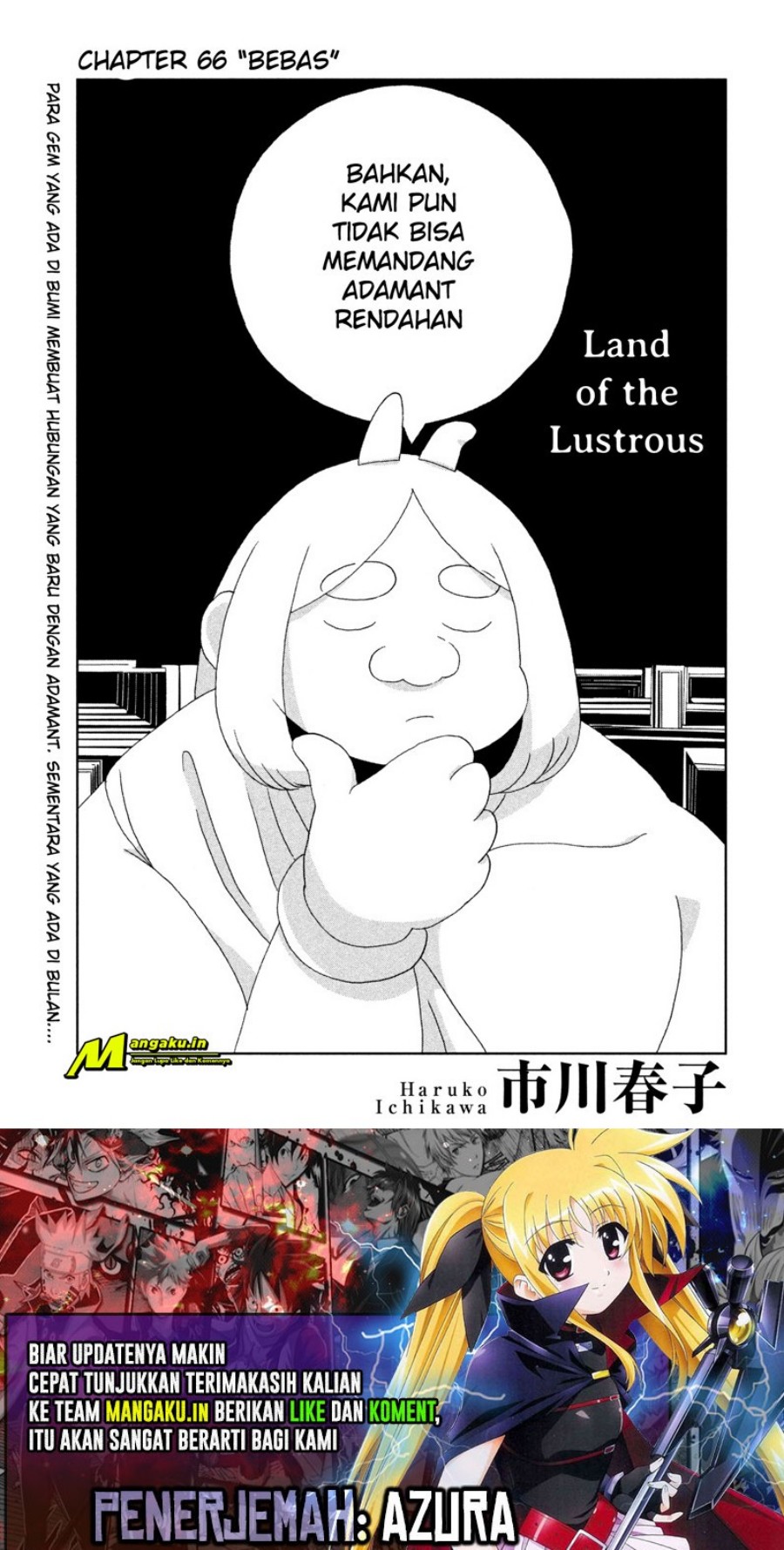 Houseki no Kuni Chapter 66 Gambar 1