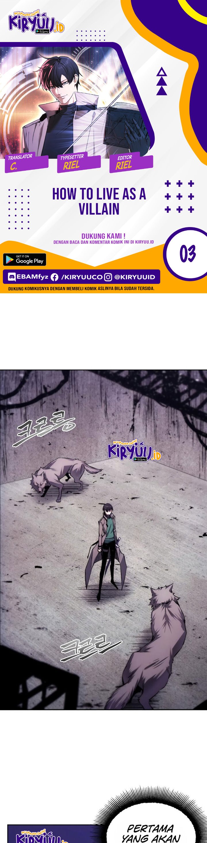 How to Live as a Villain Chapter 03 Gambar 1