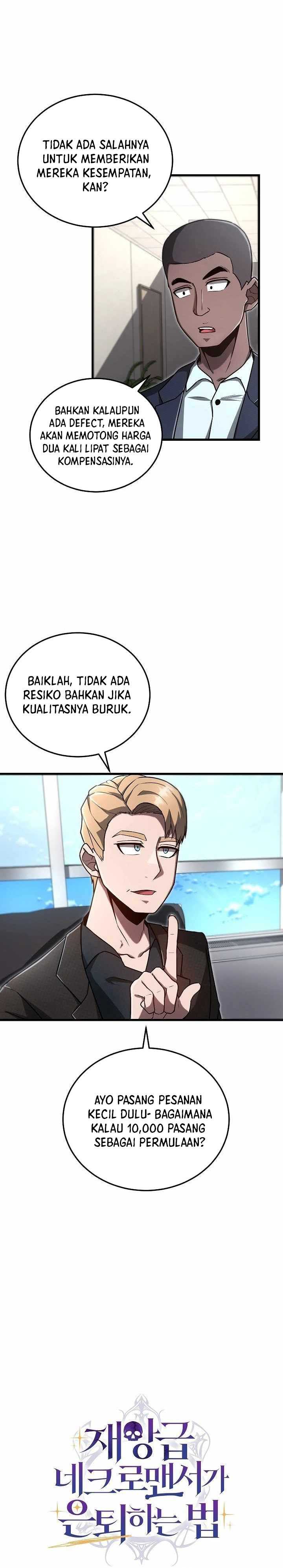How a Catastrophic Necromancer Retires Chapter 10 Gambar 8