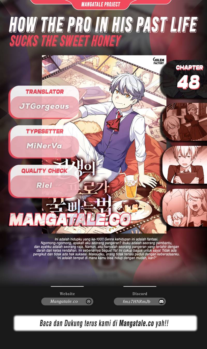 How a Former Pro Takes Advantage by Doing an Easy Job (How the Pro in His Past Life Sucks the Sweet) Chapter 48 Gambar 1