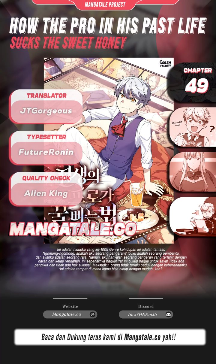 How a Former Pro Takes Advantage by Doing an Easy Job (How the Pro in His Past Life Sucks the Sweet) Chapter 49 Gambar 1
