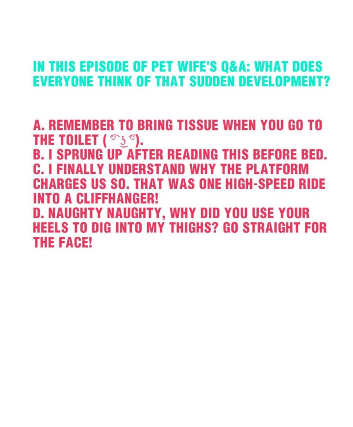 How To Properly Care For Your Pet Wife Chapter 76 Gambar 35