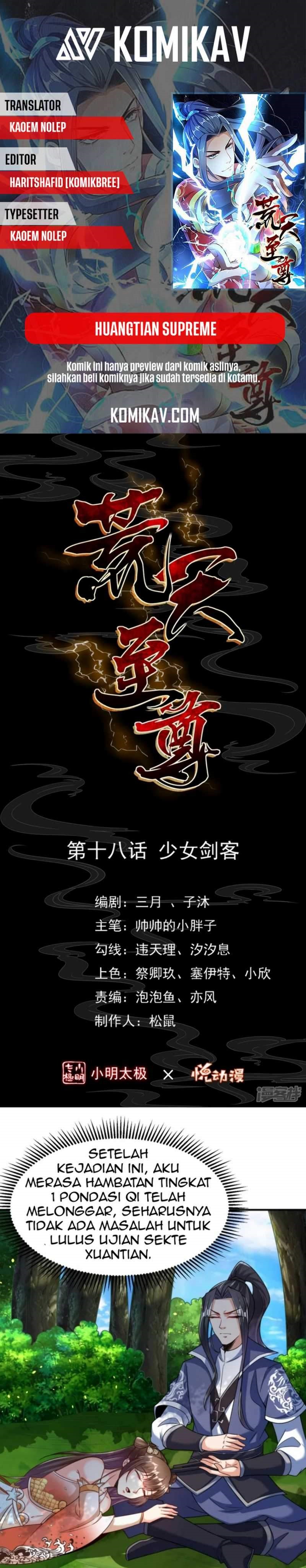 Huangtian Supreme Chapter 18 Gambar 1
