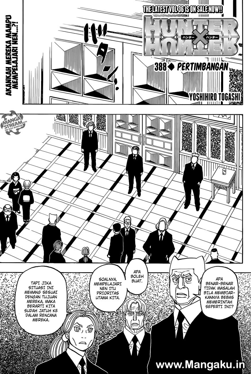 Hunter x Hunter Chapter 389 Gambar 2