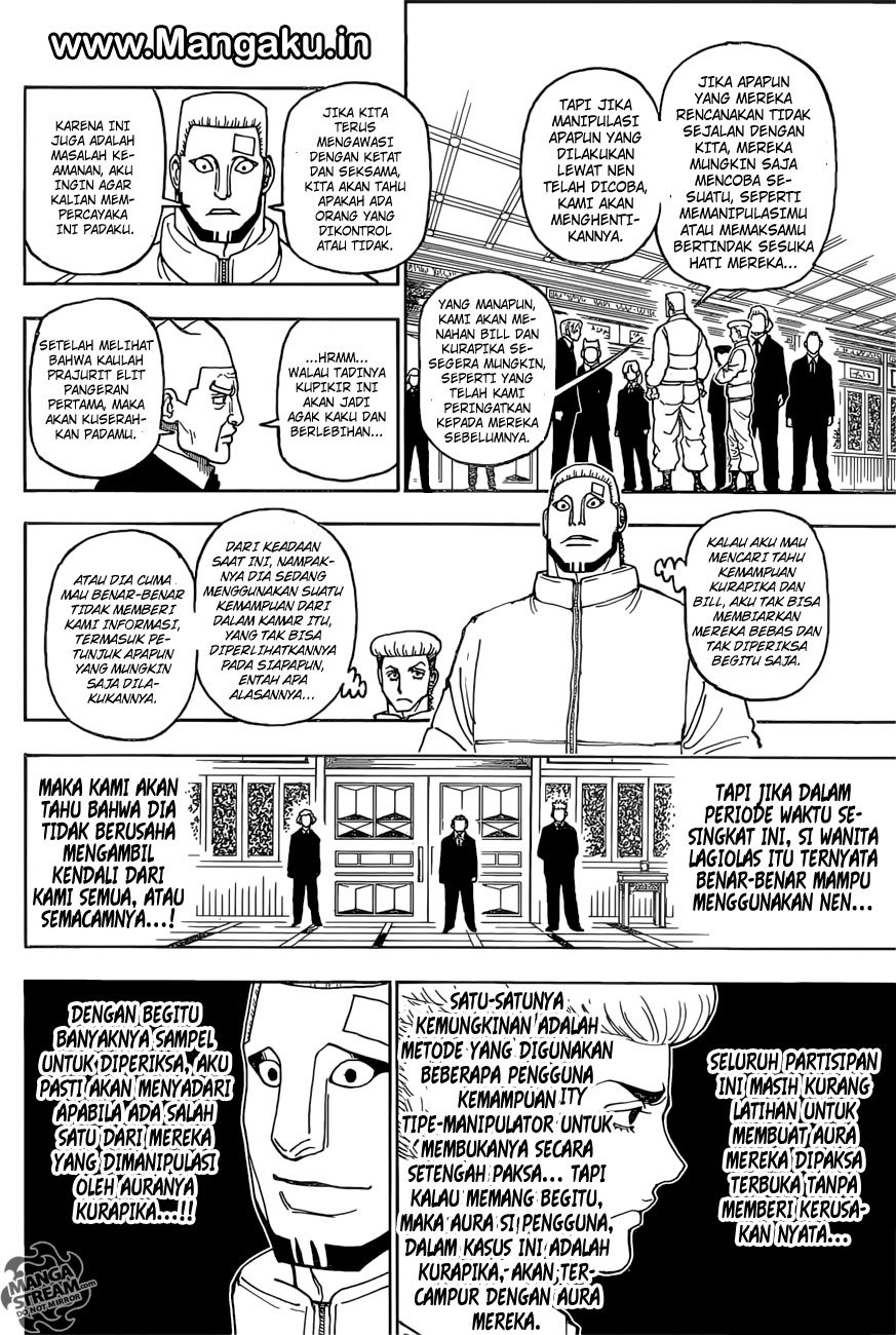 Hunter x Hunter Chapter 389 Gambar 3
