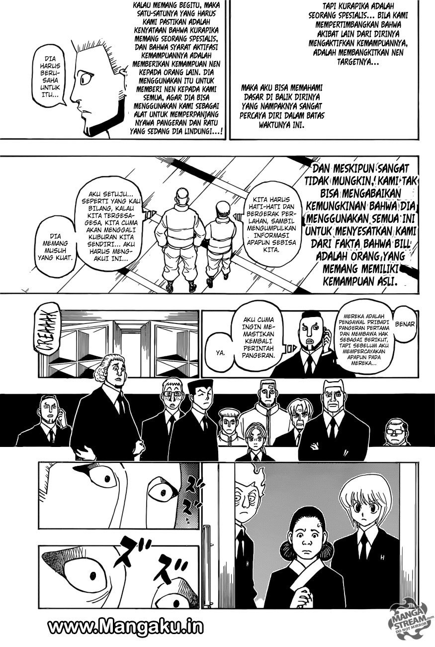 Hunter x Hunter Chapter 389 Gambar 4