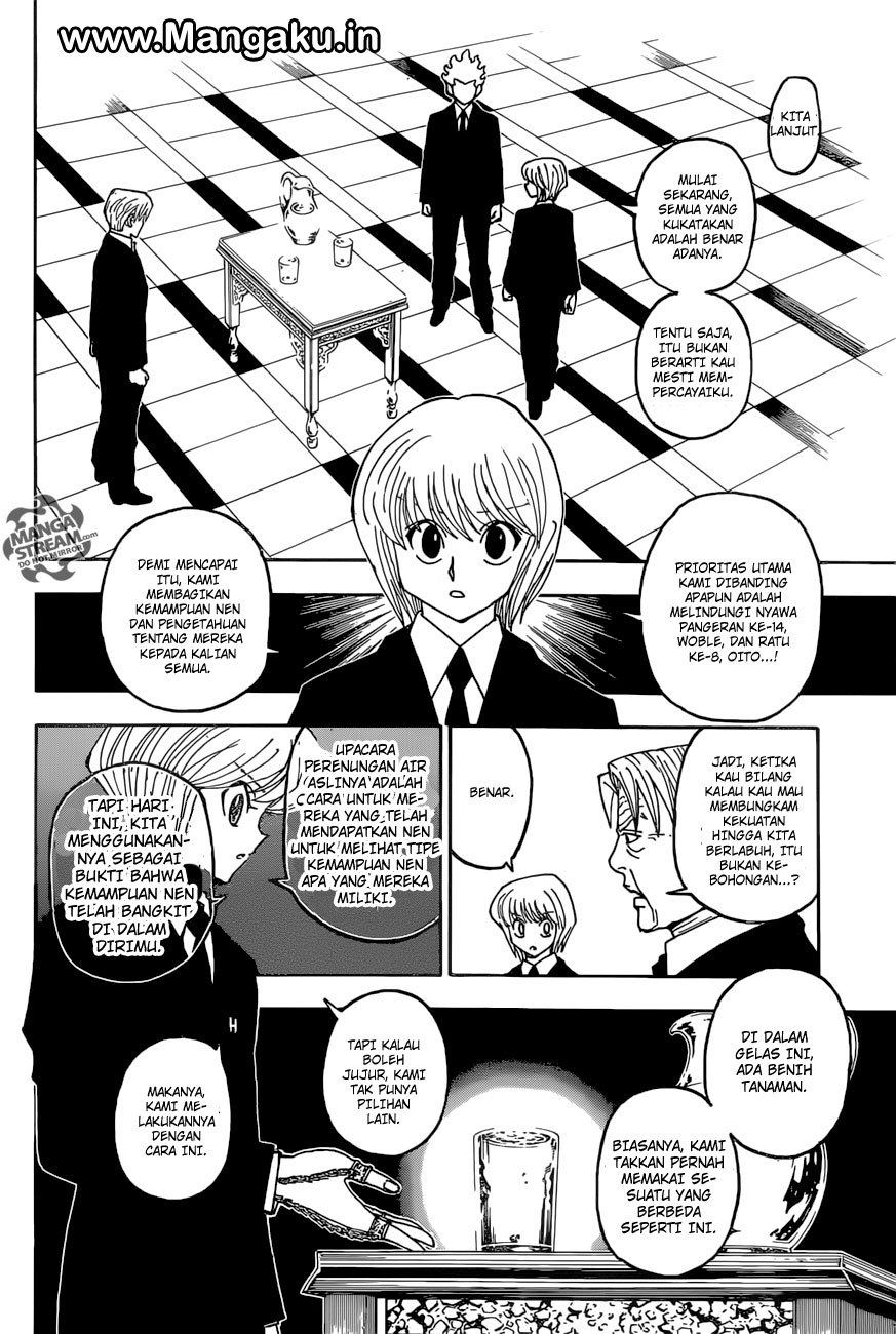 Hunter x Hunter Chapter 389 Gambar 7