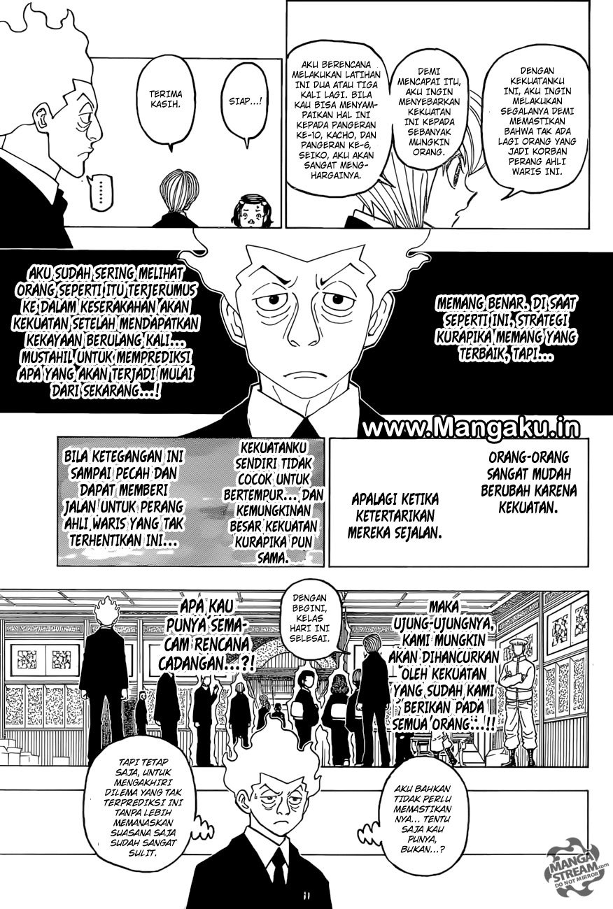 Hunter x Hunter Chapter 389 Gambar 14