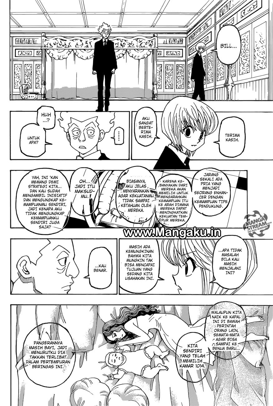 Hunter x Hunter Chapter 389 Gambar 15